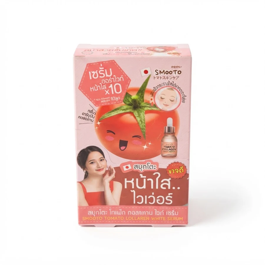 สมูทโตะ โทเมโท คอลลาเจน ไวท์ เซรั่ม (10 ชิ้น)