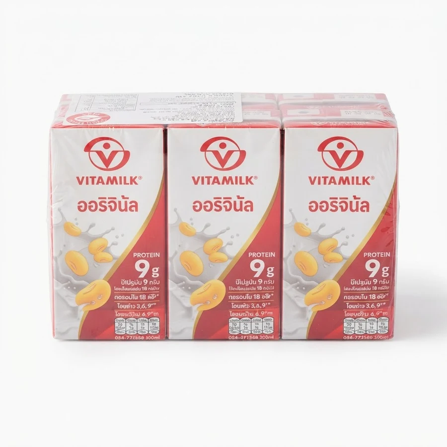 ไวตามิ้ลค์ ออริจินัล 300 มล. (6 ชิ้น)