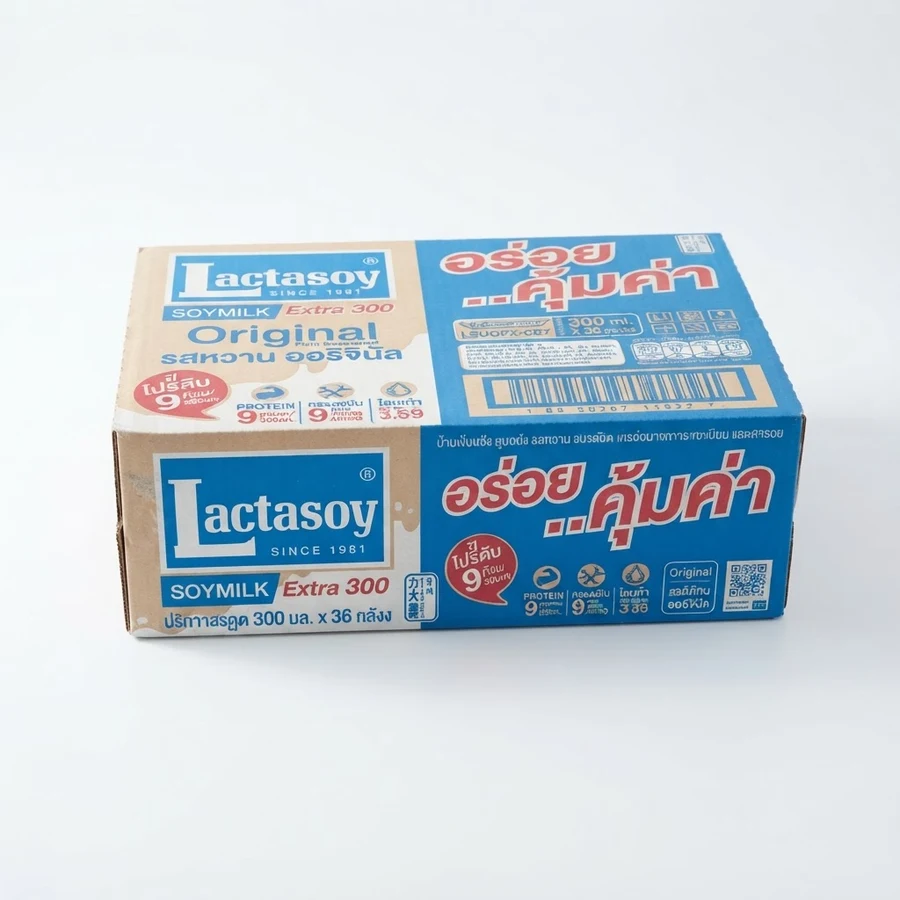 แลคตาซอย สูตรออริจินัล 300 มล. (36 ชิ้น)