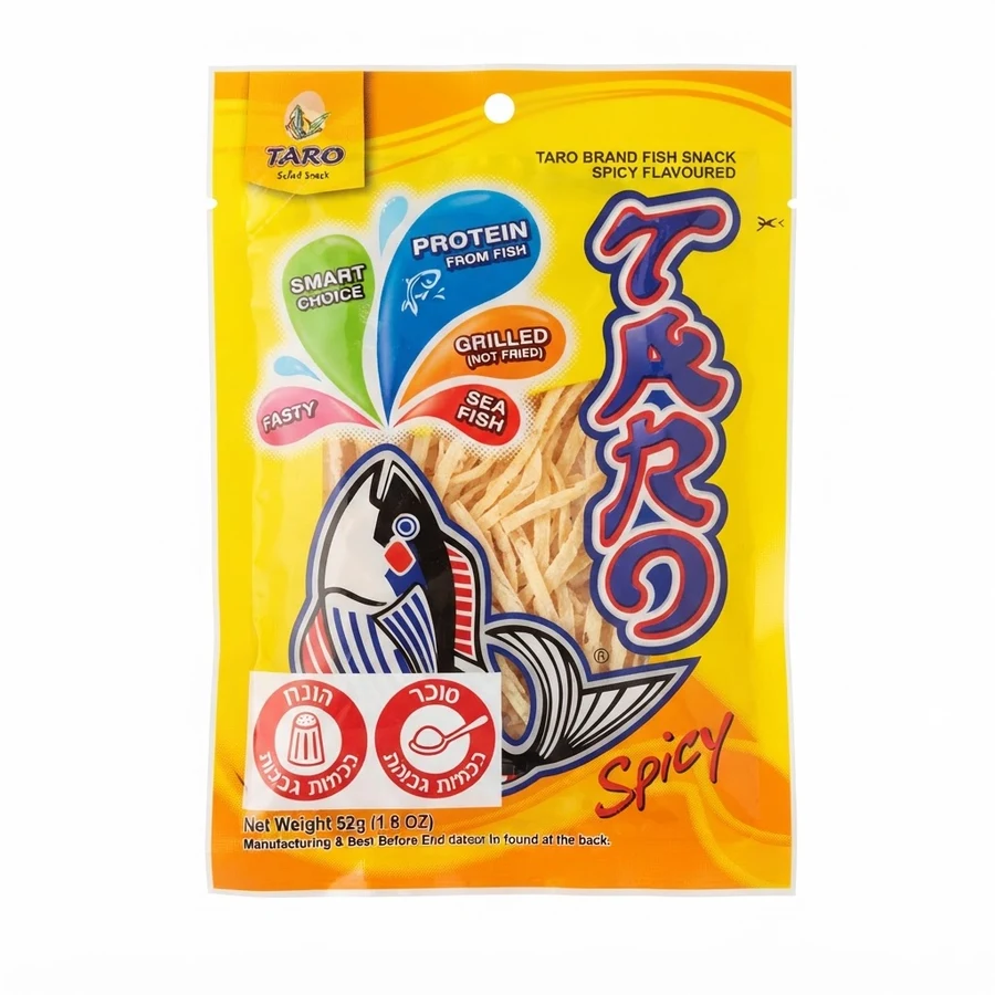 ทาโร่ ปลาเส้น รสเผ็ด (52 กรัม)