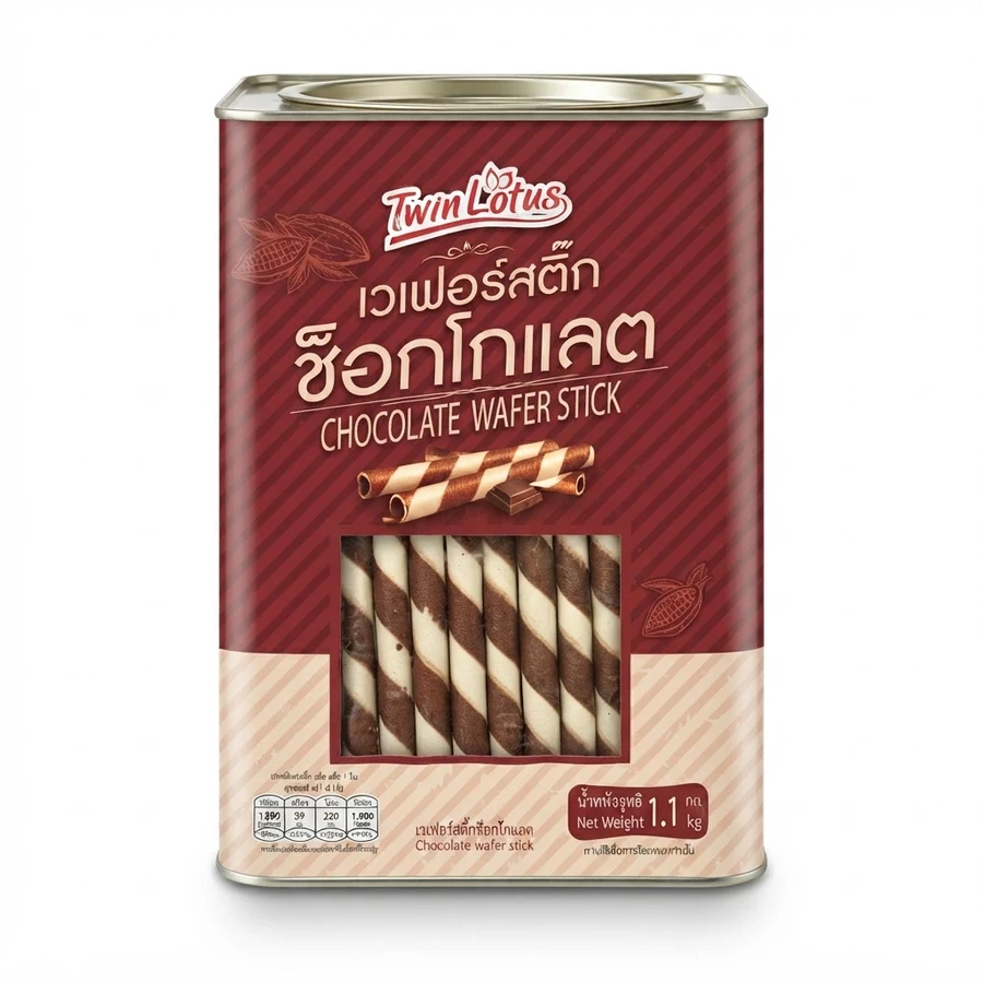 เวเฟอร์สติ๊กช็อกโกแลต (1.1 ק"ג)